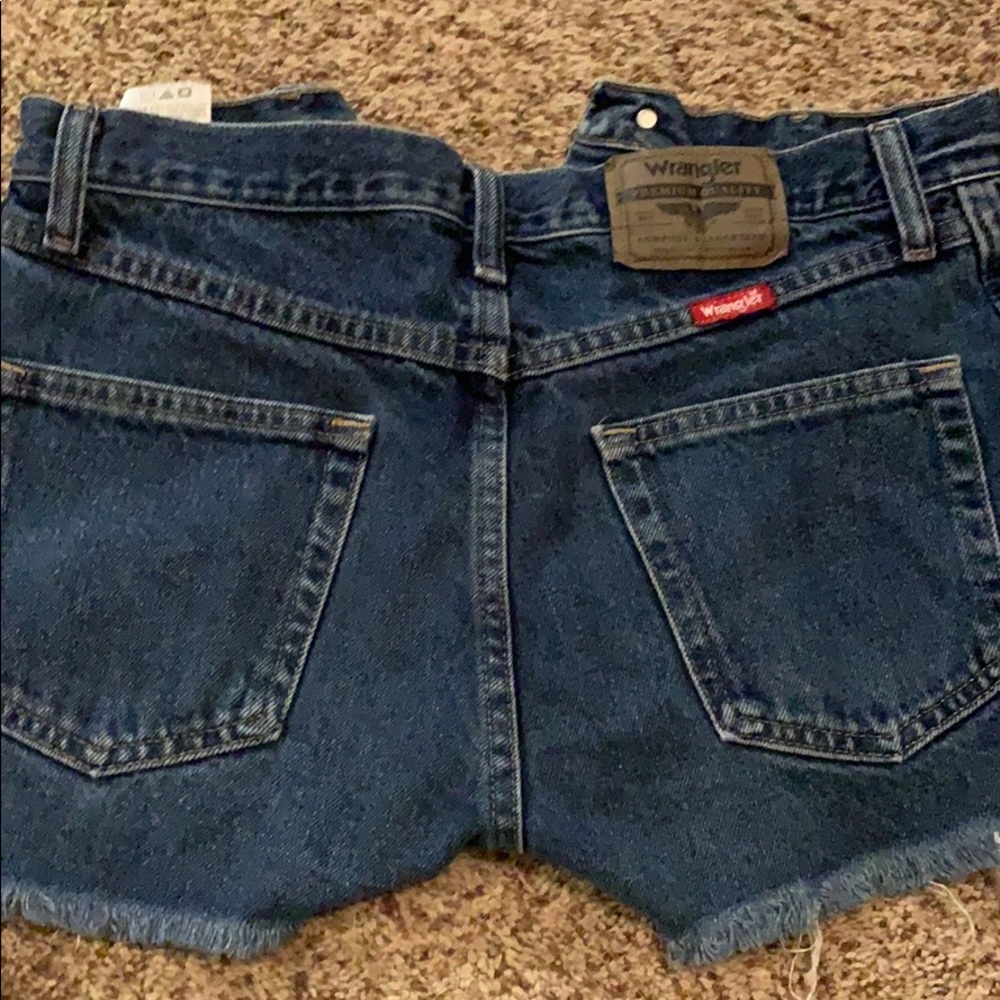 Wrangler cut off shorts